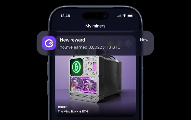 NoorHash Mining — My Miners screen