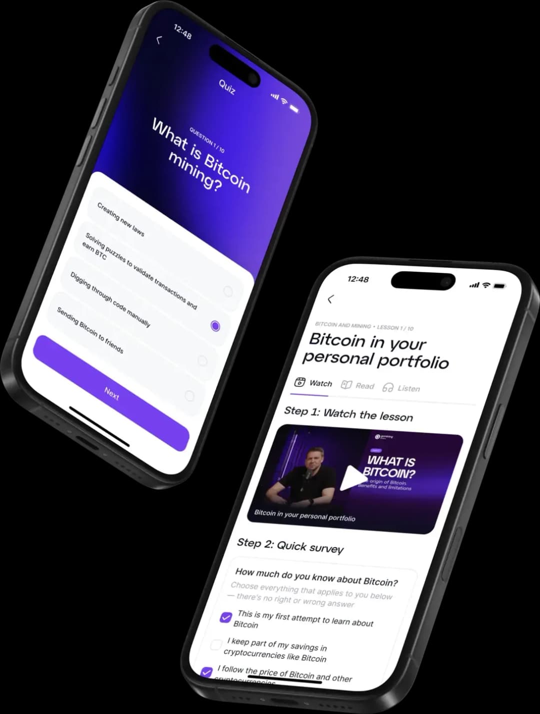 NoorHash Academy — learn Bitcoin and crypto step by step